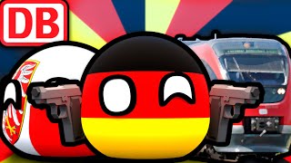 A Normal Day at the German Bahnhof || 3D Countryballs