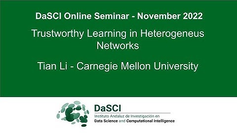 Trustworthy Learning in Heterogeneous Networks. Tian Li