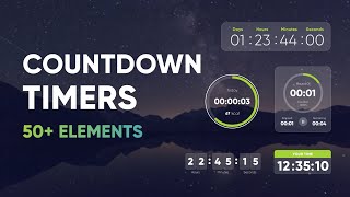 Animated Countdown Timer - After Effects Template