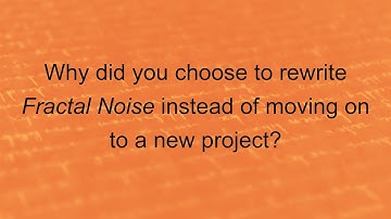 Fractal Noise: Why Did Christopher Paolini Rewrite It?