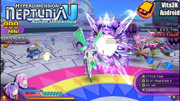 Hyperdimension Neptunia U Action Unleashed - Vita3K Android 1.6.0-5 Gameplay