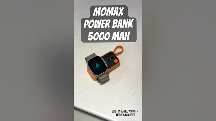 MOMAX 1-Power X Pro Mini⁺ 5000mAh Integrated Foldable USB-C Plug and Built-In USB-C Cable