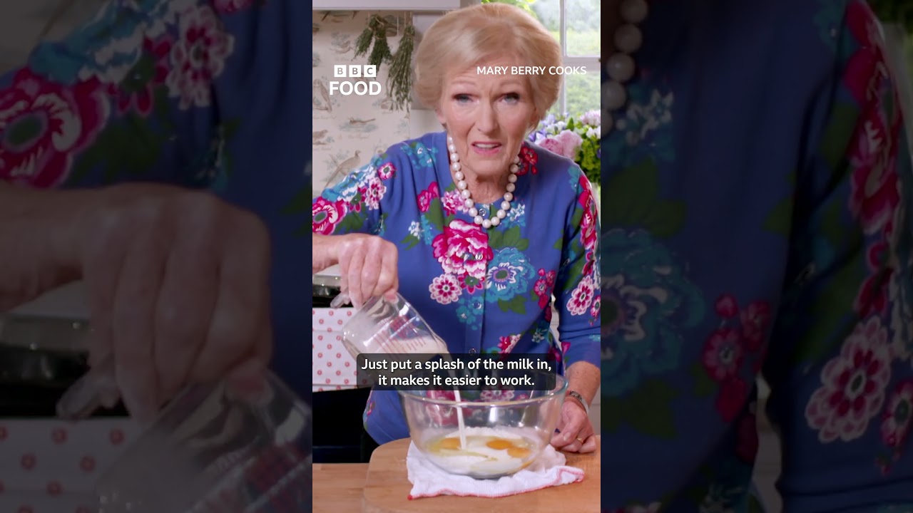 Learn how to make the PERFECT Yorkshire Pudding with Mary Berry