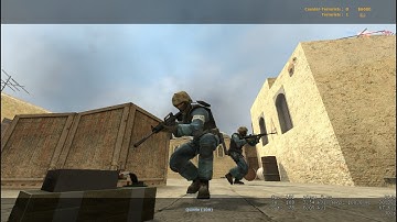 Counter-Strike Source CSS de_dust2_unlimited gameplay expert bots 1/5