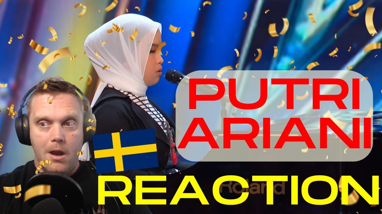 A Swede reacts to an insane performance:  Putri Ariani receives the GOLDEN BUZZER!