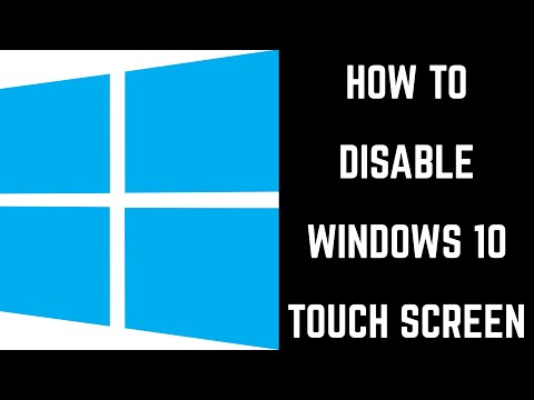 How to Disable Touch Screen in Windows 10 hqdefault