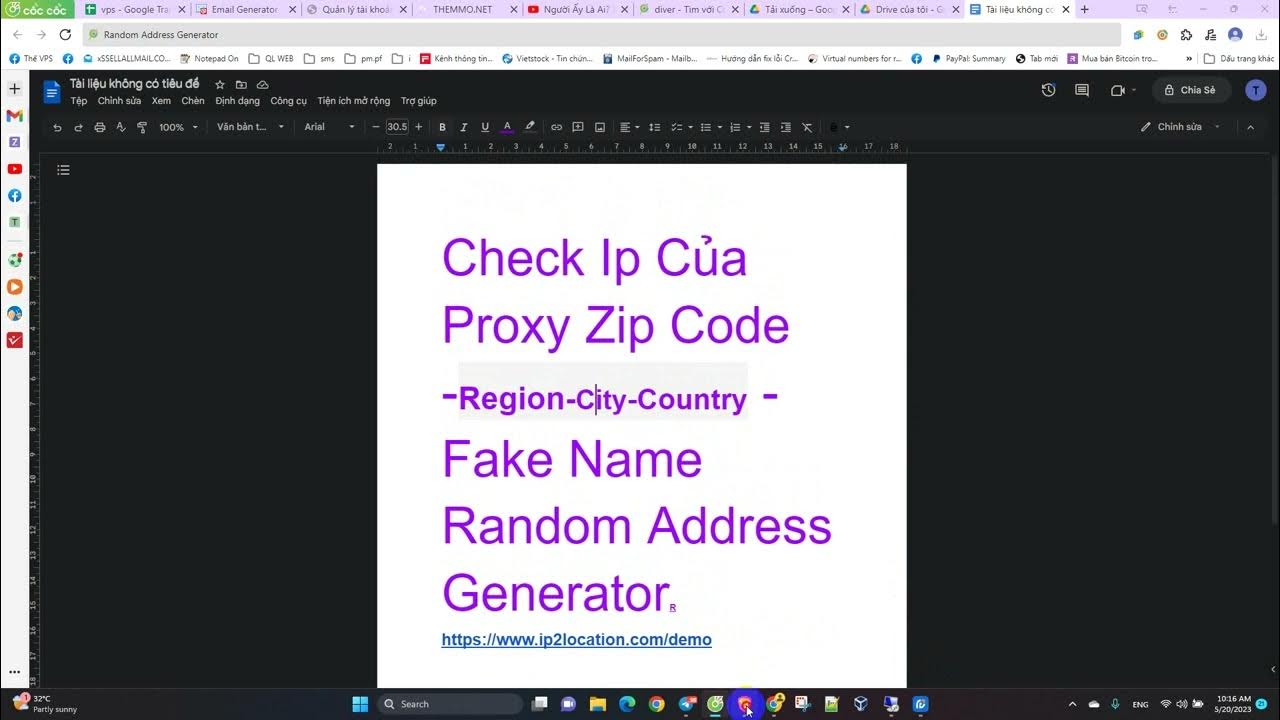 Check Ip Của Proxy Zip Code RegionCityCountry YouTube