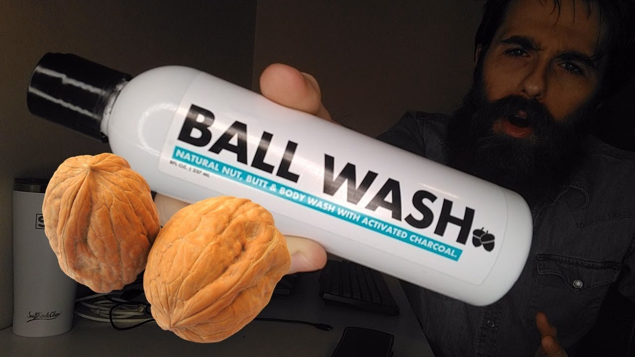 Ball Wash Manhood & Beard Charcoal & Oil Shampoo & Bodywash YouTube
