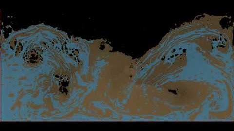 SPH Multiphase simulation, 133178 particles