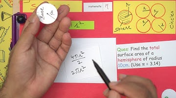 Class 9 | Chapter 11 | Exercise 11.2 Question 3 | Surface Areas and Volumes - Sphere | NCERT Maths