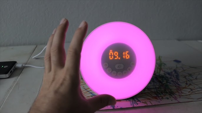 ARTINABS Despertador Luz, Wake Up Light LED Simulación de Amanecer