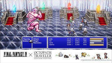 2025 Octopath CotC Final Fantasy IV Collab FINAL STORY feat. ALL FF4 Character ~ No Random Battle