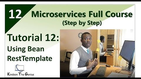 12 - Using RestTemplate and Bean to Make REST API Request
