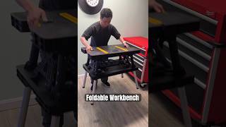 Fast and easy folding workbench