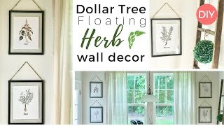 Hey guys! today i’m so excited to show you this dollar tree diy!
budget friendly herb wall decor craft will have fooling people into
thinking bo...