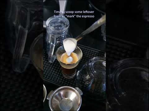 Macchiato 2nd attempt | 15s Single shot espresso | Breville Infuser | Balanced taste | Single Origin