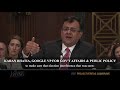 Senator Cruz Questions Google Exec Over Project Veritas Insider Google Leaks