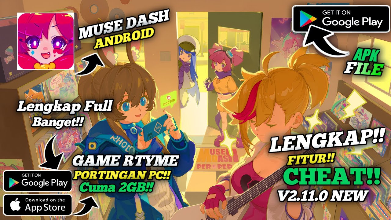 GAME OFFLINE ANIME INI KEREN BANGET!! WAJIB DI COBA!! MUSE