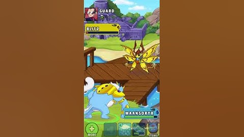 Dynamons World Maangoryx skill overview new update 1.9.54 tips and tricks #shorts #dynamonsking #rpg