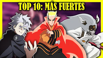 ¿Quién es el más poderoso en Boruto?