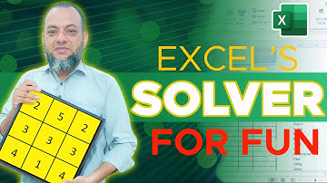 Excel Solver For Solving Number Puzzle | Urdu/Hindi |