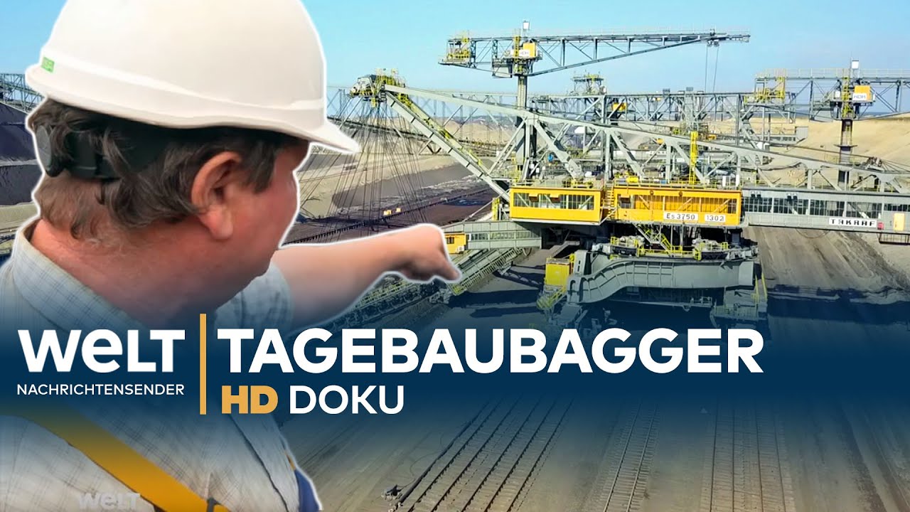 Tagebaubagger - Die größte bewegliche Maschine der Welt | HD Doku