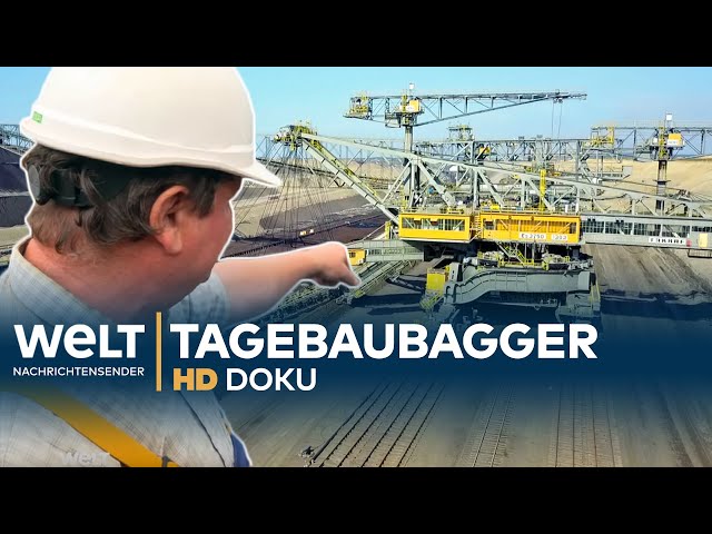 Tagebaubagger - Die größte bewegliche Maschine der Welt | HD Doku class=