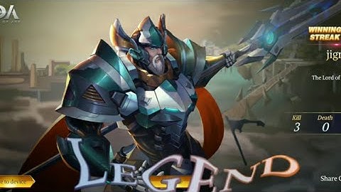 ODIN Best Build - CONTINUOUSEALING / Legend of Ace /Android/ios/ - Odinild & Gameplay