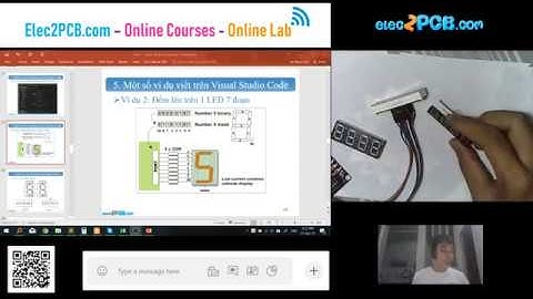 Lập trình giao tiếp với LED 7 đoạn p1