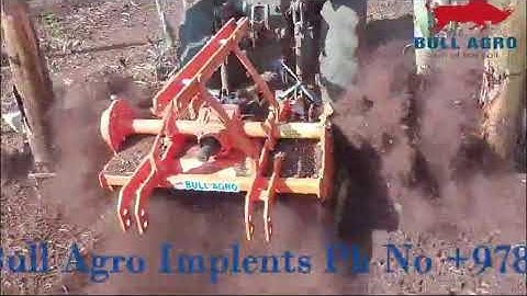 Bull Agro  Reverse Forward Rotavator