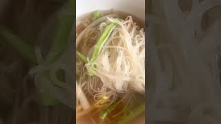 Rice noodle with clean soup make me happy 😃