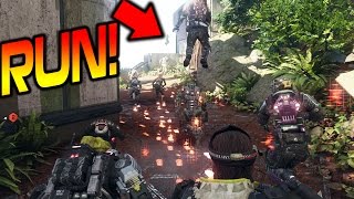 MOST INTENSE CHASE EVER!! RUNNING WITH CIZZORZ #26!! (Fun BO3 Custom Games)