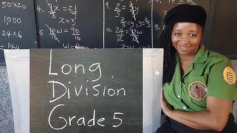 PEP Maths: Long Division.  How to Divide. Grade 5 Mathematics. Primary Exit Profile