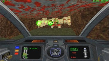 Descent (1995) MS-DOS Level 10 HD 60fps