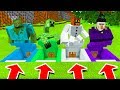 Minecraft PE : DO NOT CHOOSE THE WRONG SECRET BASE! (Mutant Zombie, Mutant Creeper, Witch & MORE)