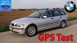 BMW 318i Touring (2002) - GPS Test - ACCELERATION / ROLL ON / TOPSPEED