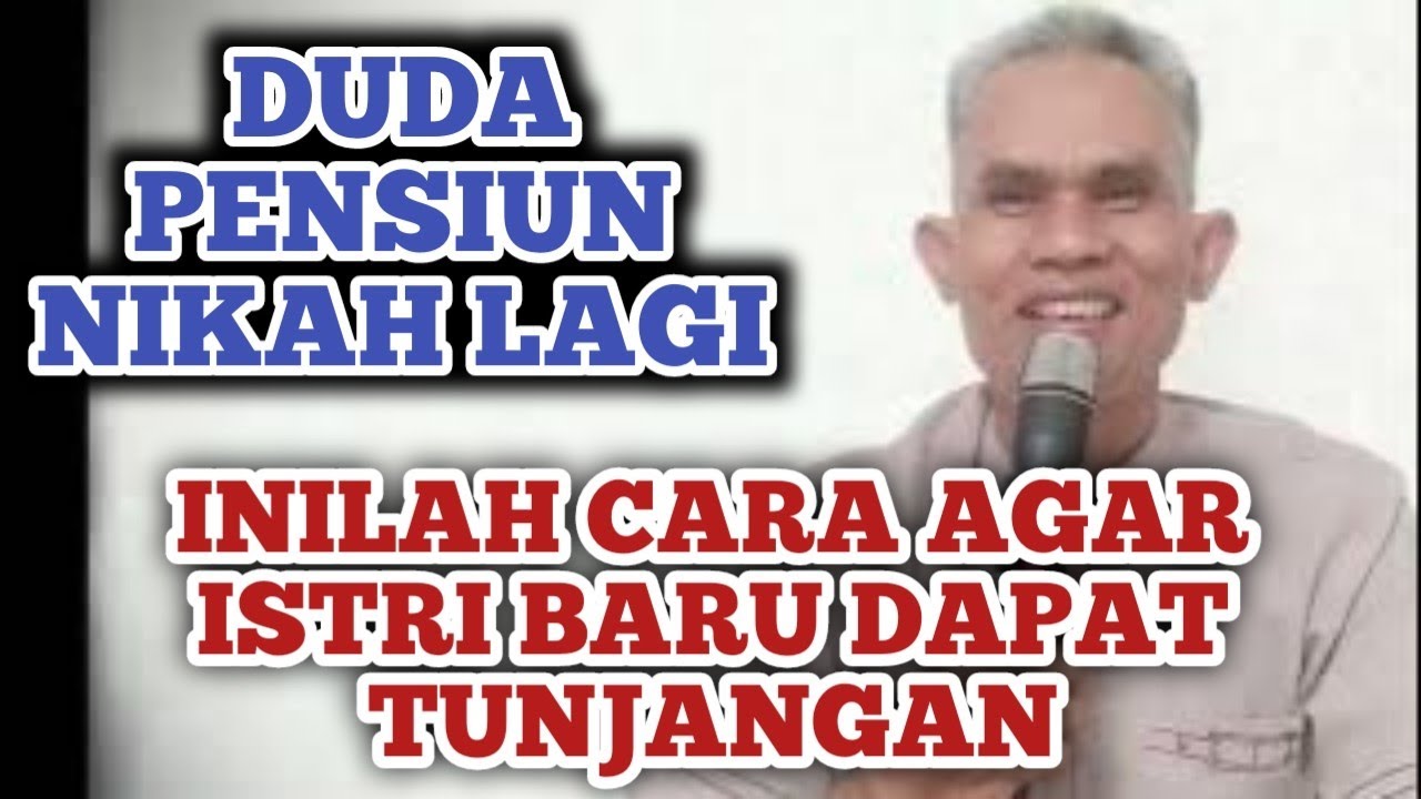 Duda Pensiun Menikah Lagi, Ada 2 Cara Agar Istri Baru Dapat Tunjangan