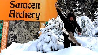 Snow bracing -- adapted historical bow stringing method