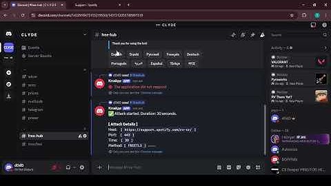 FREE DDOS BOT 2025 ! TRY CLYDE  / BOTNET / API / C2