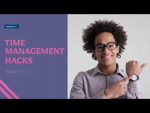 Time Management Hacks with KnowYourDay – The Best Time Management Software