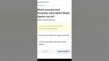 Get 0.3 NEAR Token for Free Binance Learn and Earn Quiz Answers Binance Near Protocol