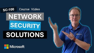 Design solutions for network security SC-100
