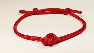 How You Can Make A Delicate Decorative Double Overhand Knot Paracord Bracelet