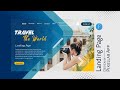 Graphic Design | Inspiring Landing Page Design Using Pixellab Mobile App