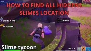 How to find the hidden Slimes 12/12 on Slime tycoon , All hidden slimes location tutorial