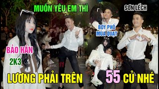 Hot girl 50 củ thích nhảy AU tìm NY lương trên 55 củ gặp ngay boy phố Sơn Lếch múa quạt & cái kết