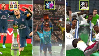 eFootball 24 vs DLS 24 vs EA FC 24 Mobile Trophy Celebration | Which Celebration is Better ?