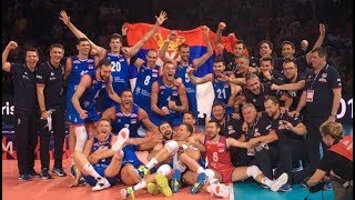 Serbia- Slovenia Gold Medal Match Highlights| European Championship Volleyball 2019
