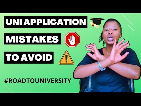 7 MOST COMMON UNIVERSITY APPLICATION MISTAKES TO AVOID | Guide to ...