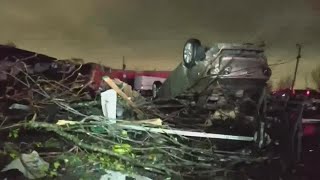 Extensive damage reported after tornado rips through New Orleans area